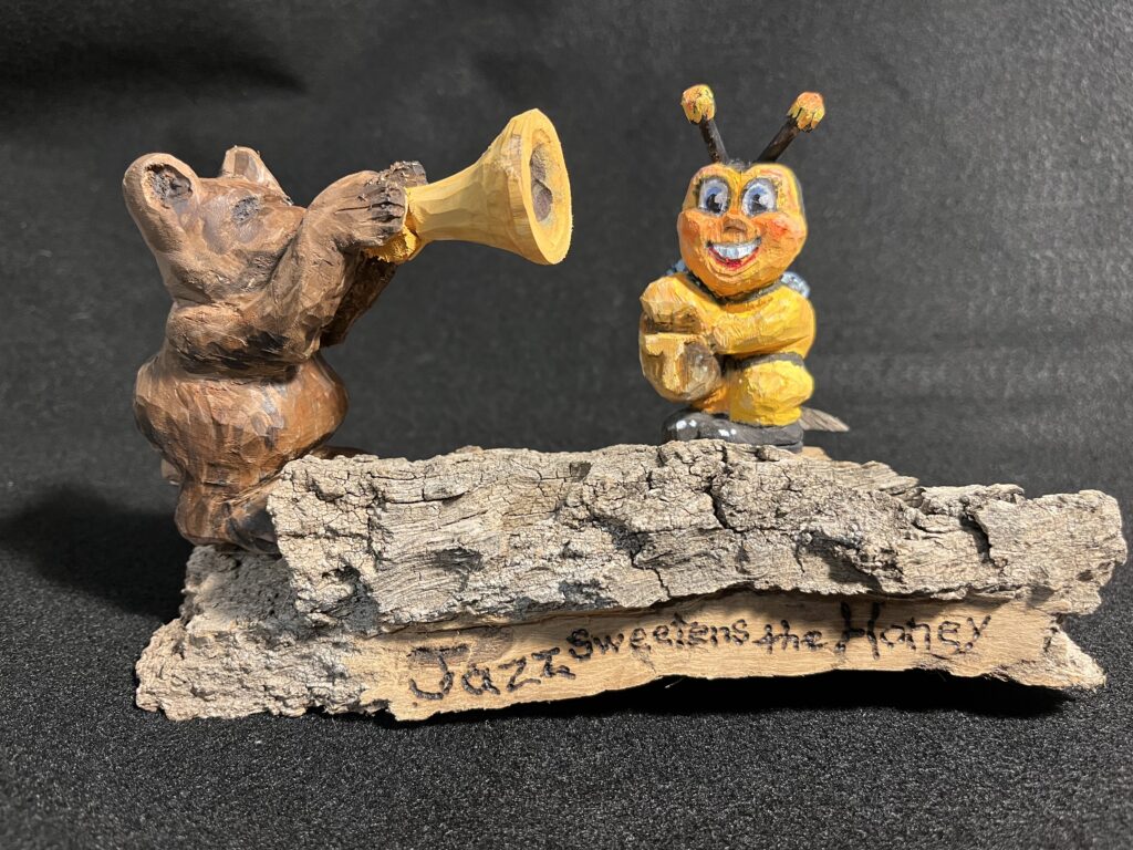 Dave B., carving
